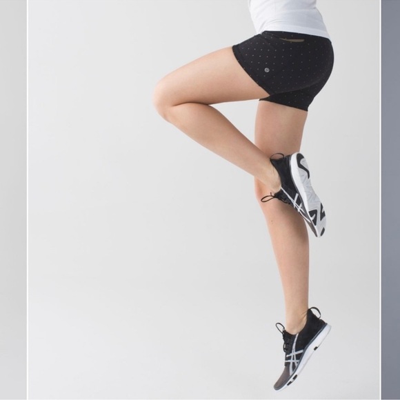 Lululemon What The Sport Mini Biker Short Night Fall Black Multi Size 10 - Picture 8 of 13